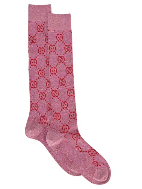 pink gucci socks for women